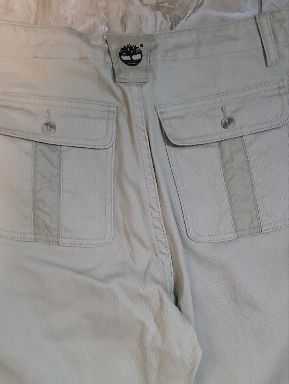 Timberland Boys Cargo Pants in Light Khaki